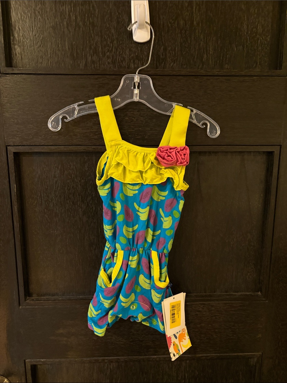 Kickee pants NWT bamboo fruit romper